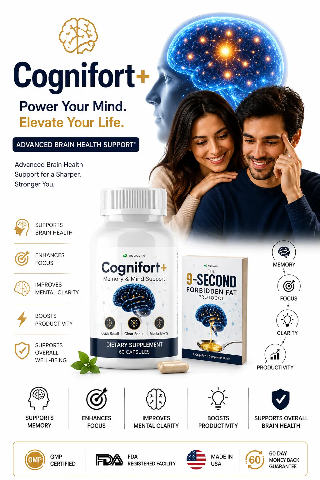 Cognifort Cognitive Wellness Supplement