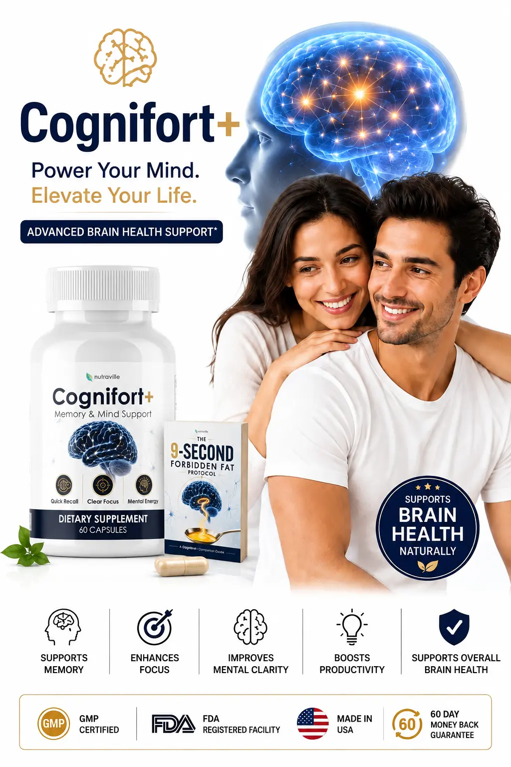 Cognifort Daily Cognitive Wellness Supplement